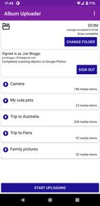Photo Album Uploader