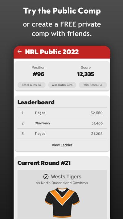 AFL & NRL Tipping - One Pick