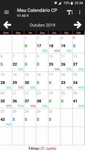 Meu Calendário CP
