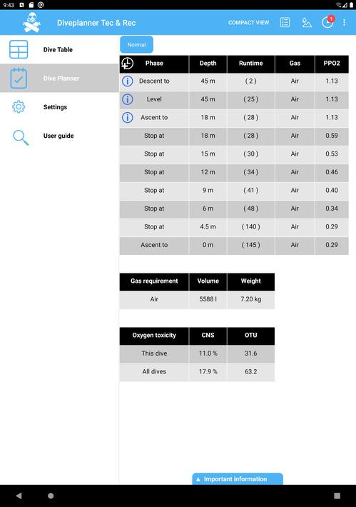 Diveplanner Tec & Rec