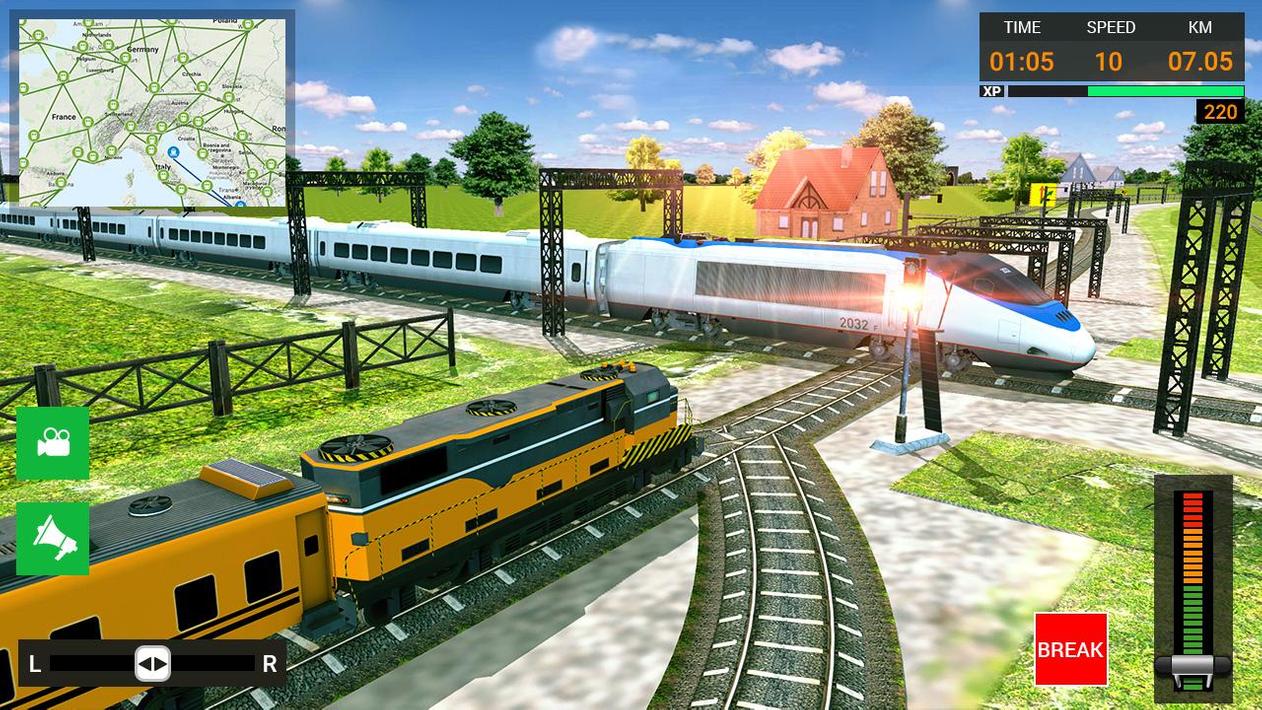 Euro Train Simulator Free - New Train Games 2021