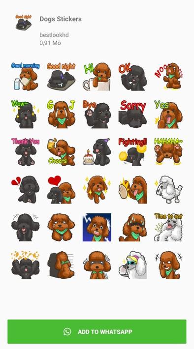 Awesome Dog Stickers
