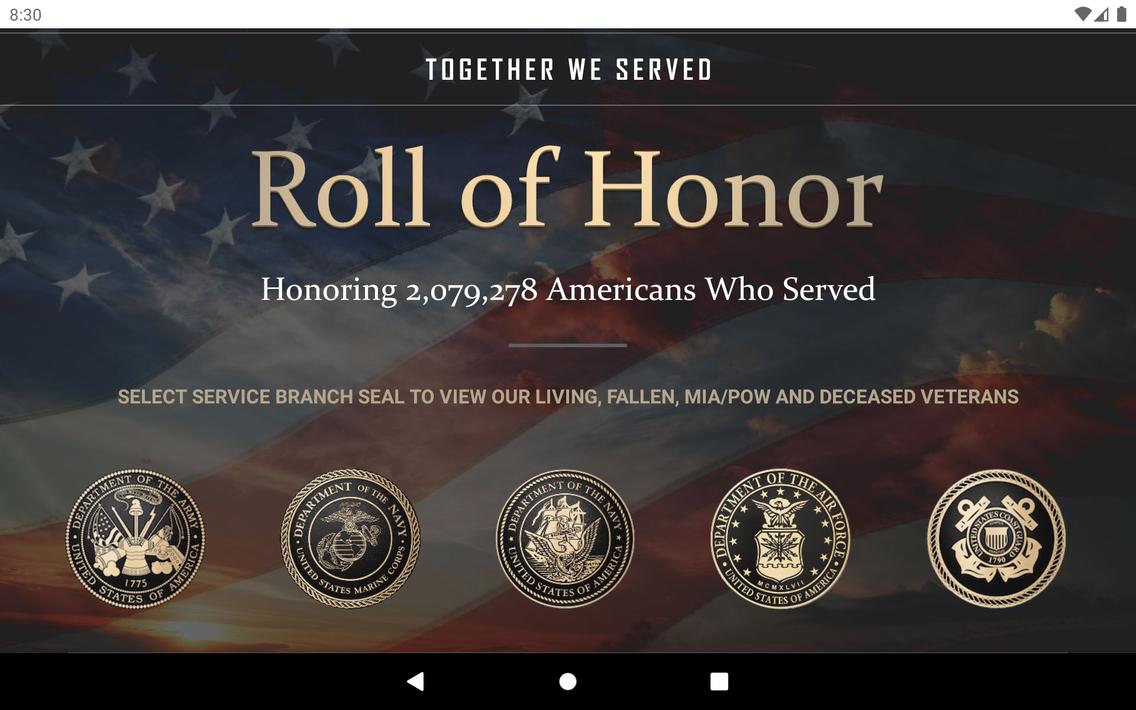 Together We Served ROH