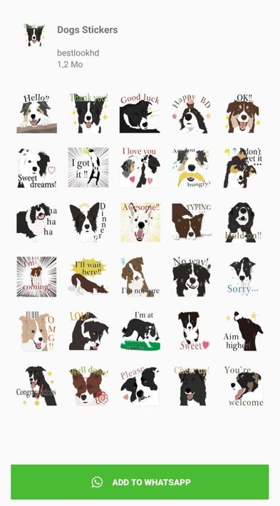 Awesome Dog Stickers