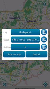 Map of Hungary offline