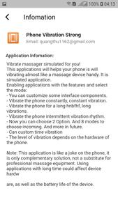 Phone Vibration Strong
