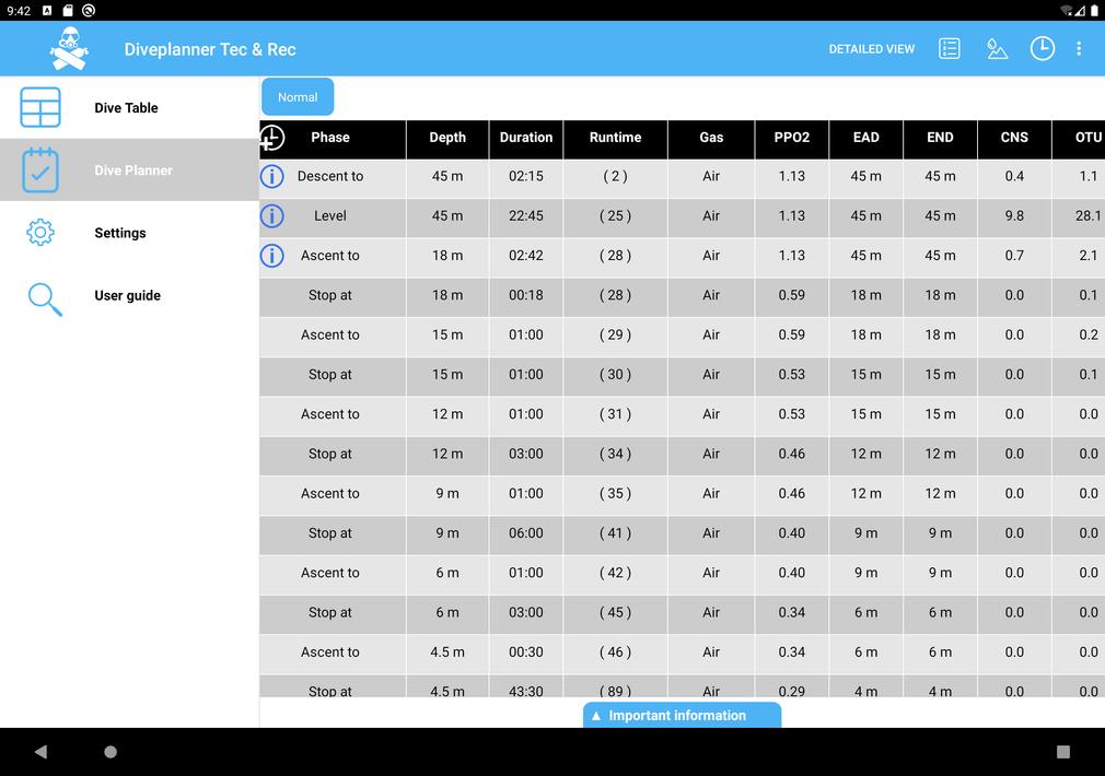 Diveplanner Tec & Rec