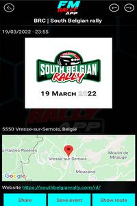 FM rally APP
