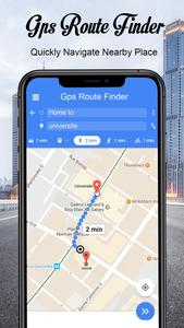 Gps Route Finder Map Navigator